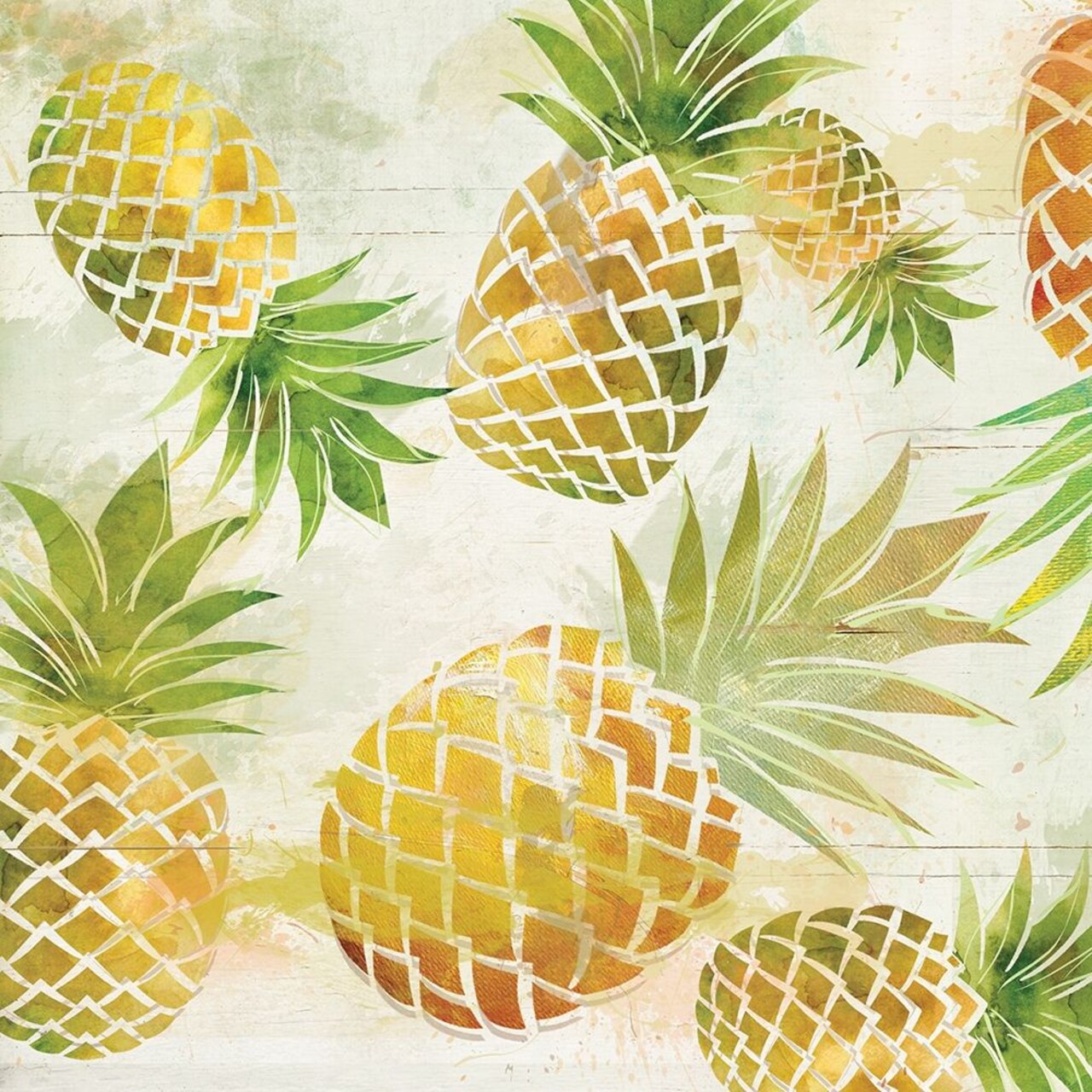 Pineapple Dance I Poster Print by Carol Robinson - Item # VARPDX19062